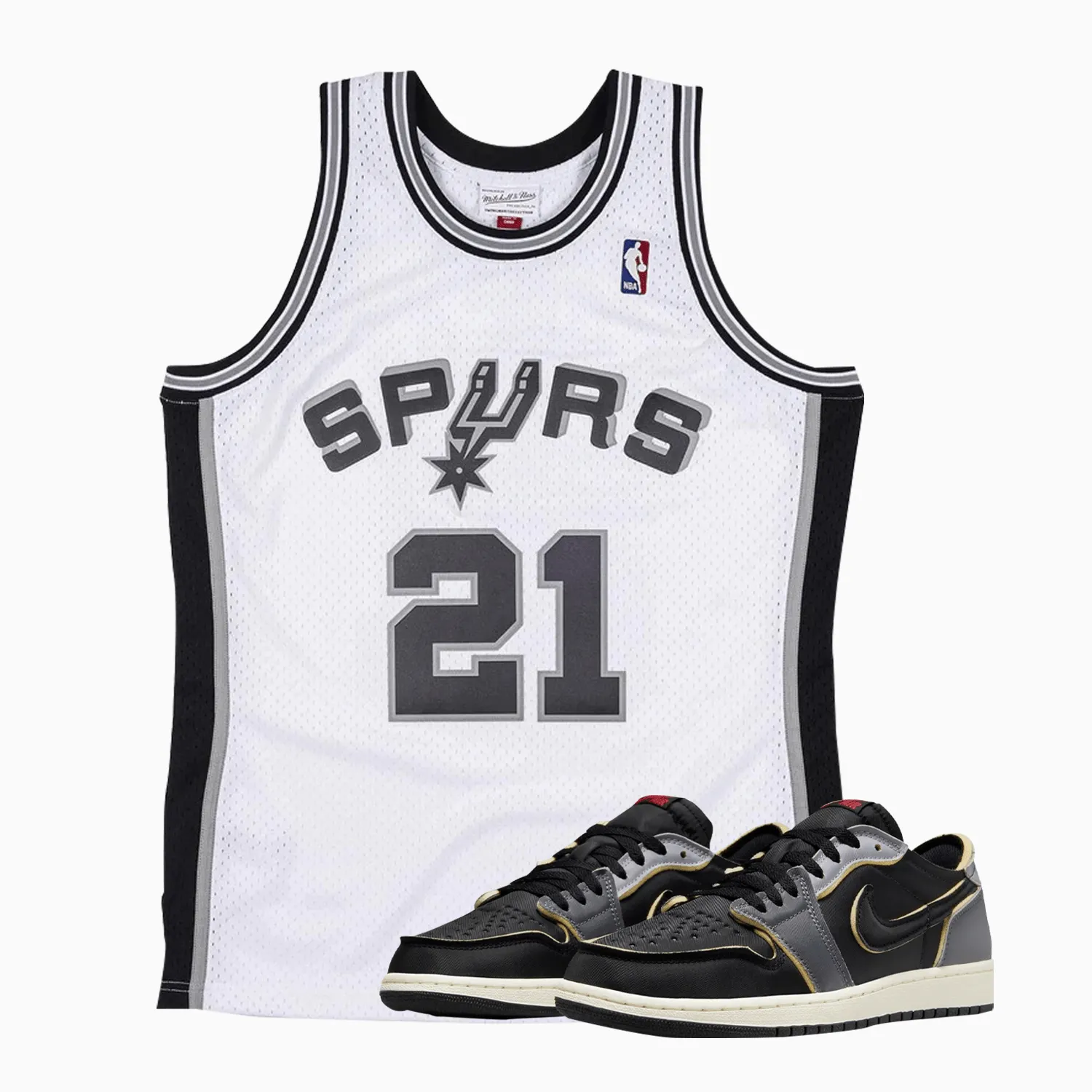 Swingman Tim Duncan San Antonio Spurs NBA 1998-99 Jersey