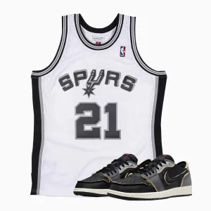 Swingman Tim Duncan San Antonio Spurs NBA 1998-99 Jersey
