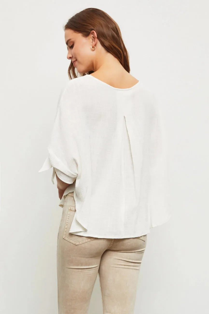 Sylvie Blouse White