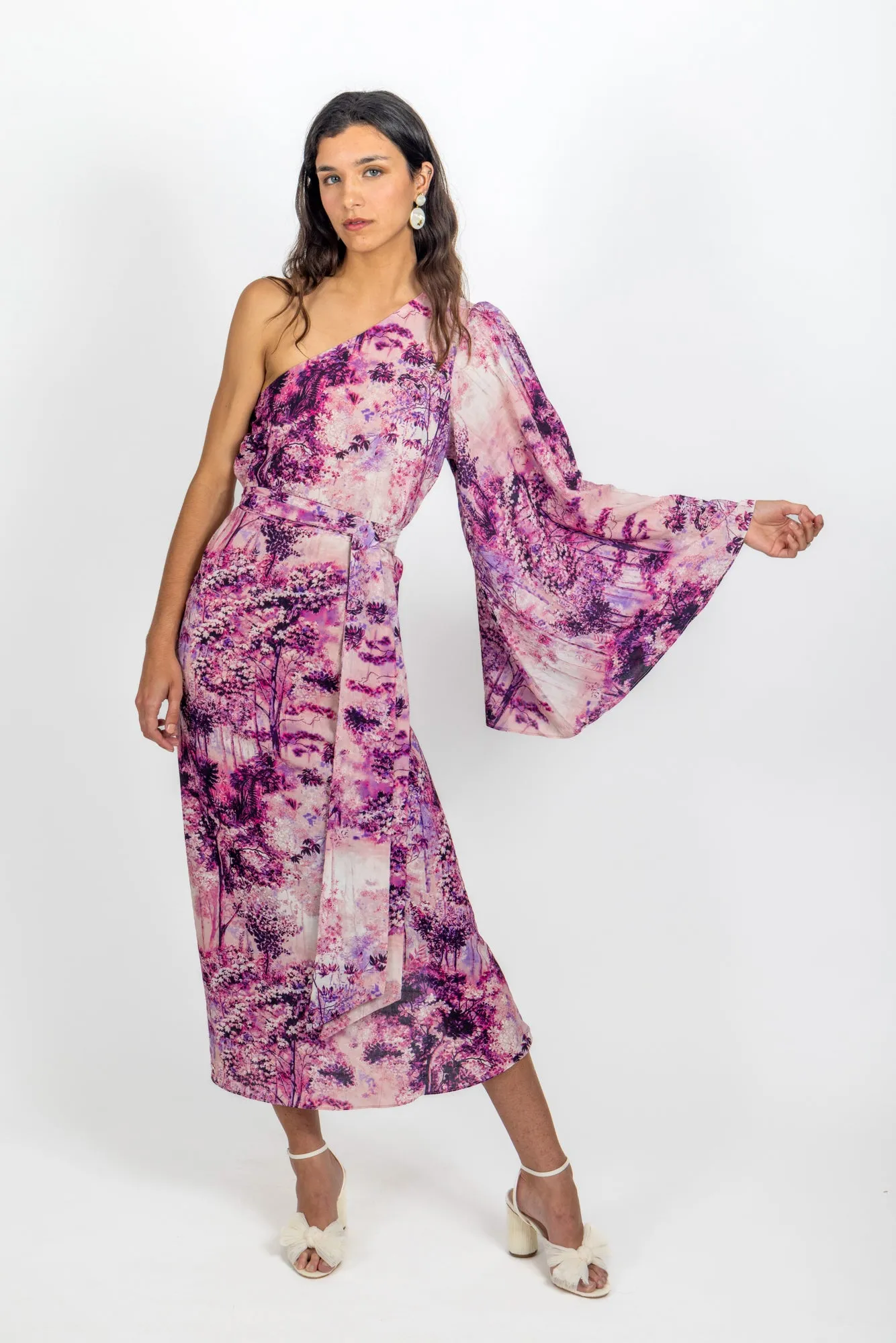 The Bahamas Kaftan Dress - Painted Forest