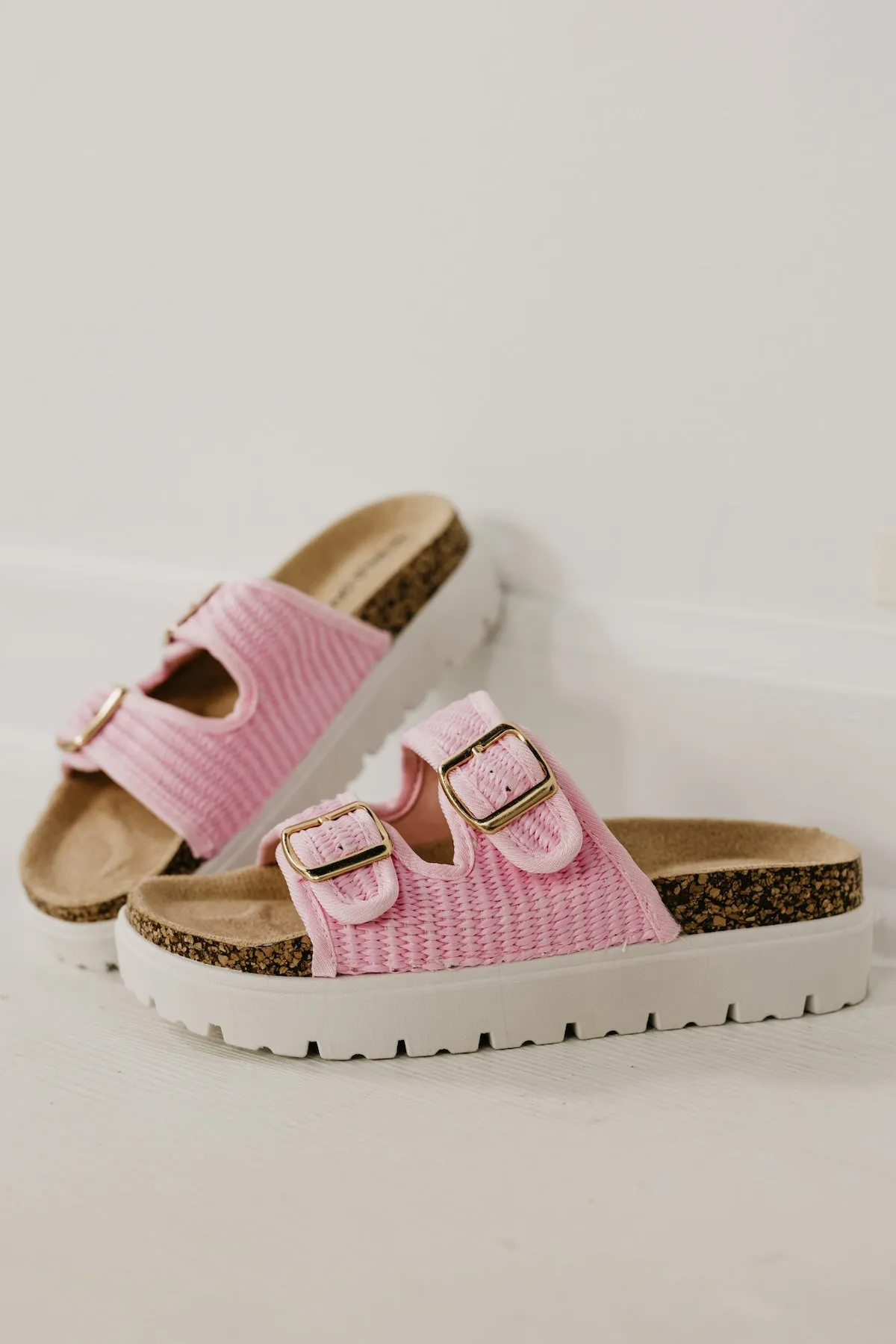 The Joonie Chunky Double Strap Sandal