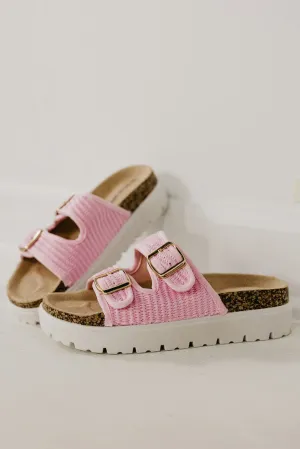 The Joonie Chunky Double Strap Sandal