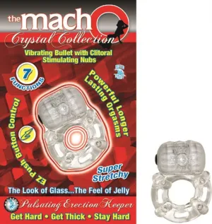 The Macho Crystal Erection Keeper Clear