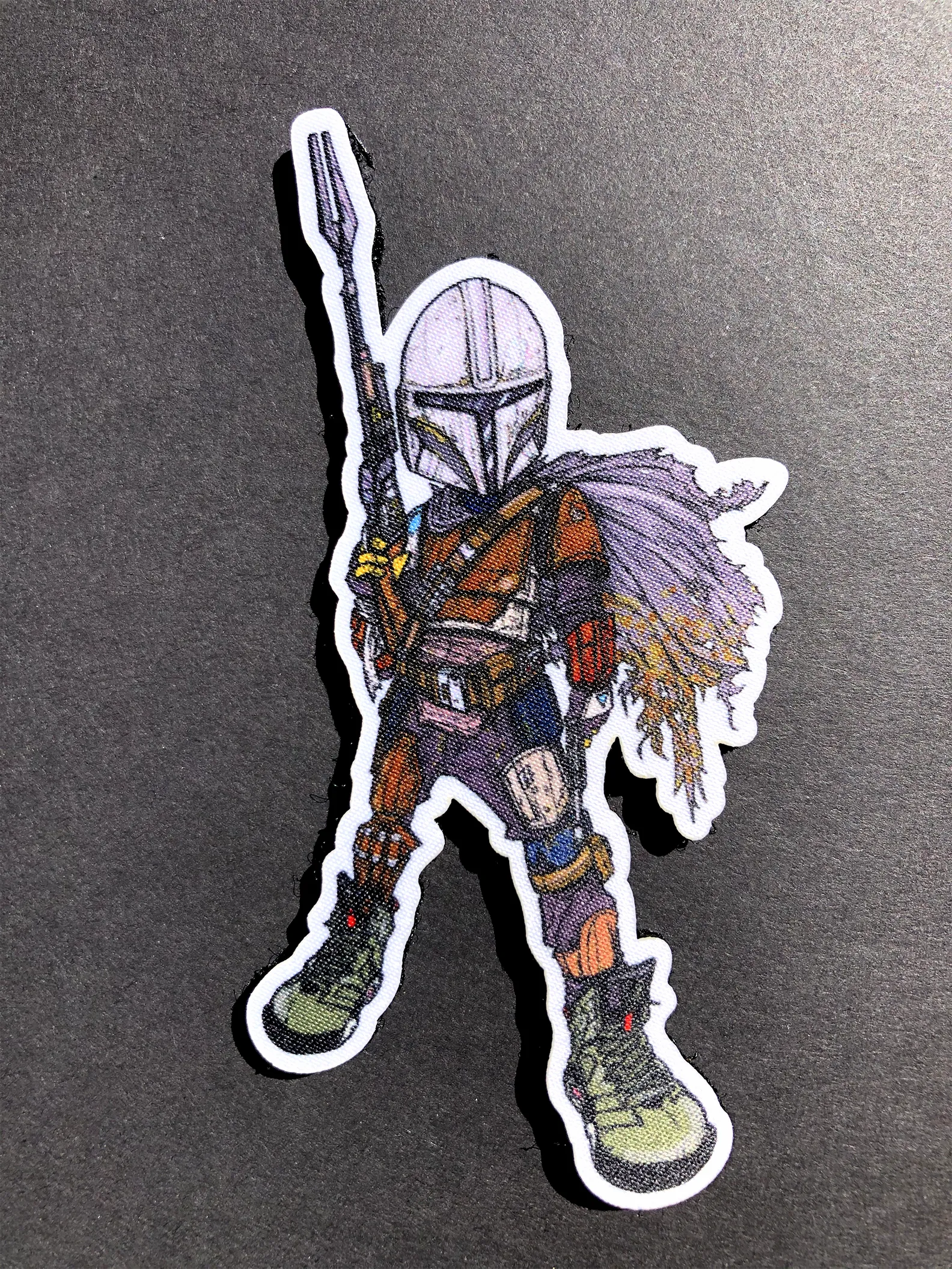 The Mandalorian Velcro Patch