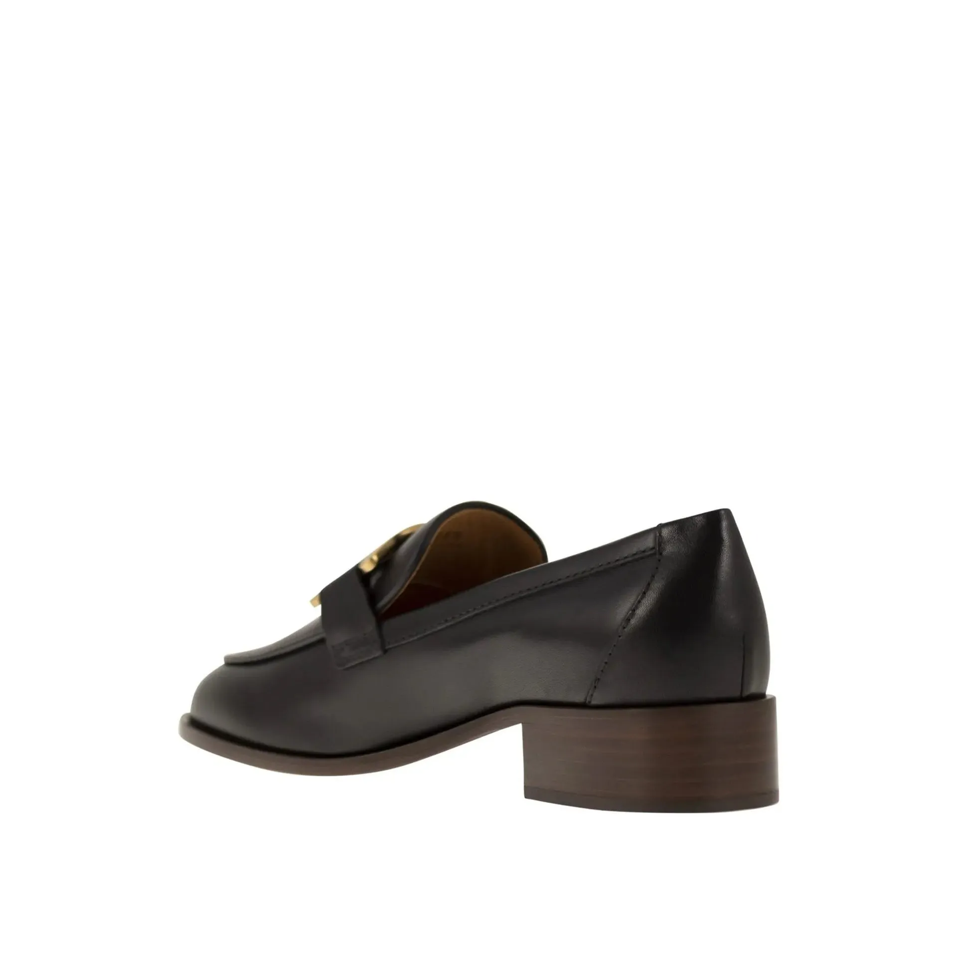 TOD'S Luxurious Leather Loafers with Chic Round Toe and 3.5 cm Heel