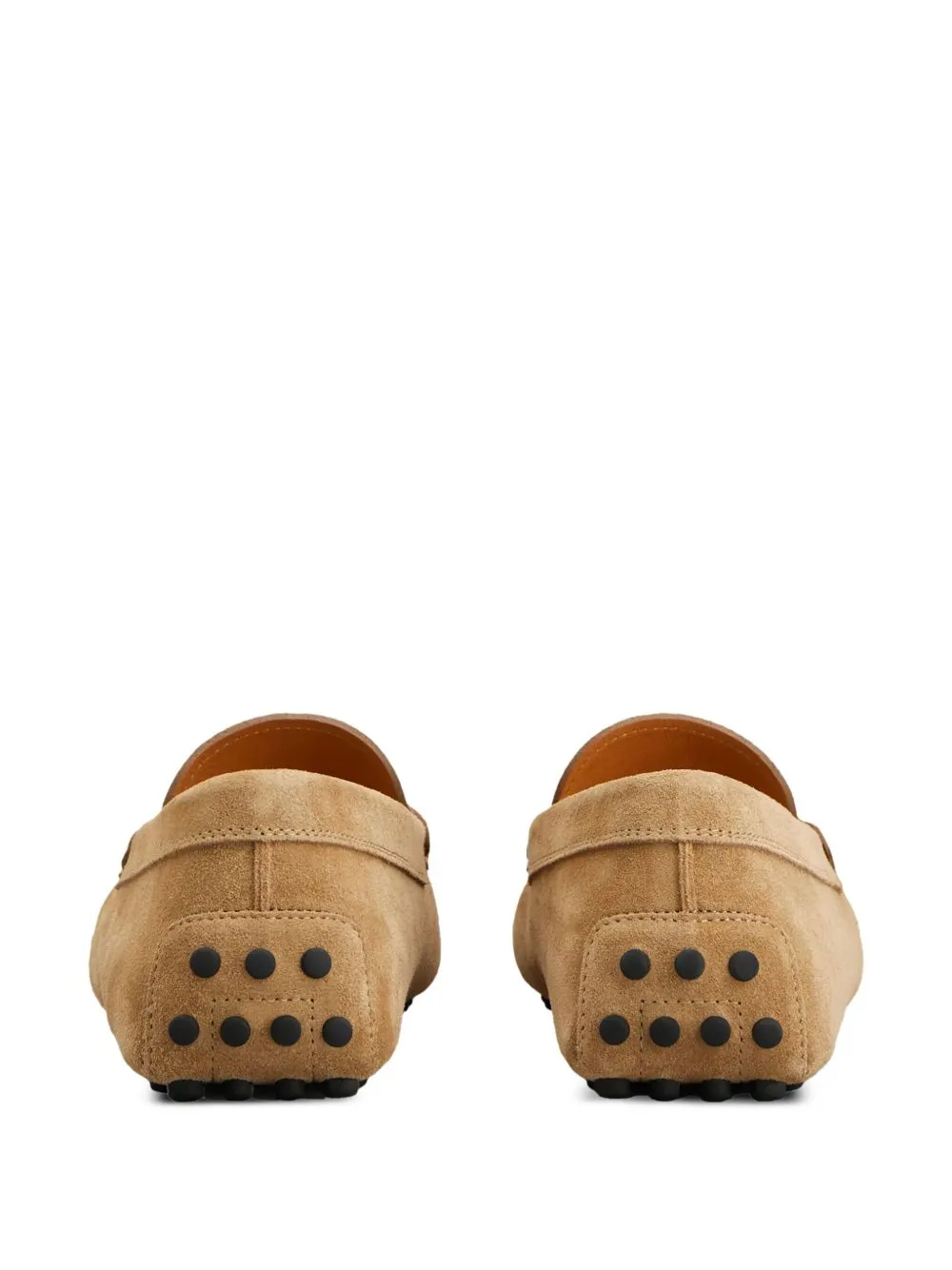 TOD'S Men's Slip-On Rubber Suede Leather Loafers