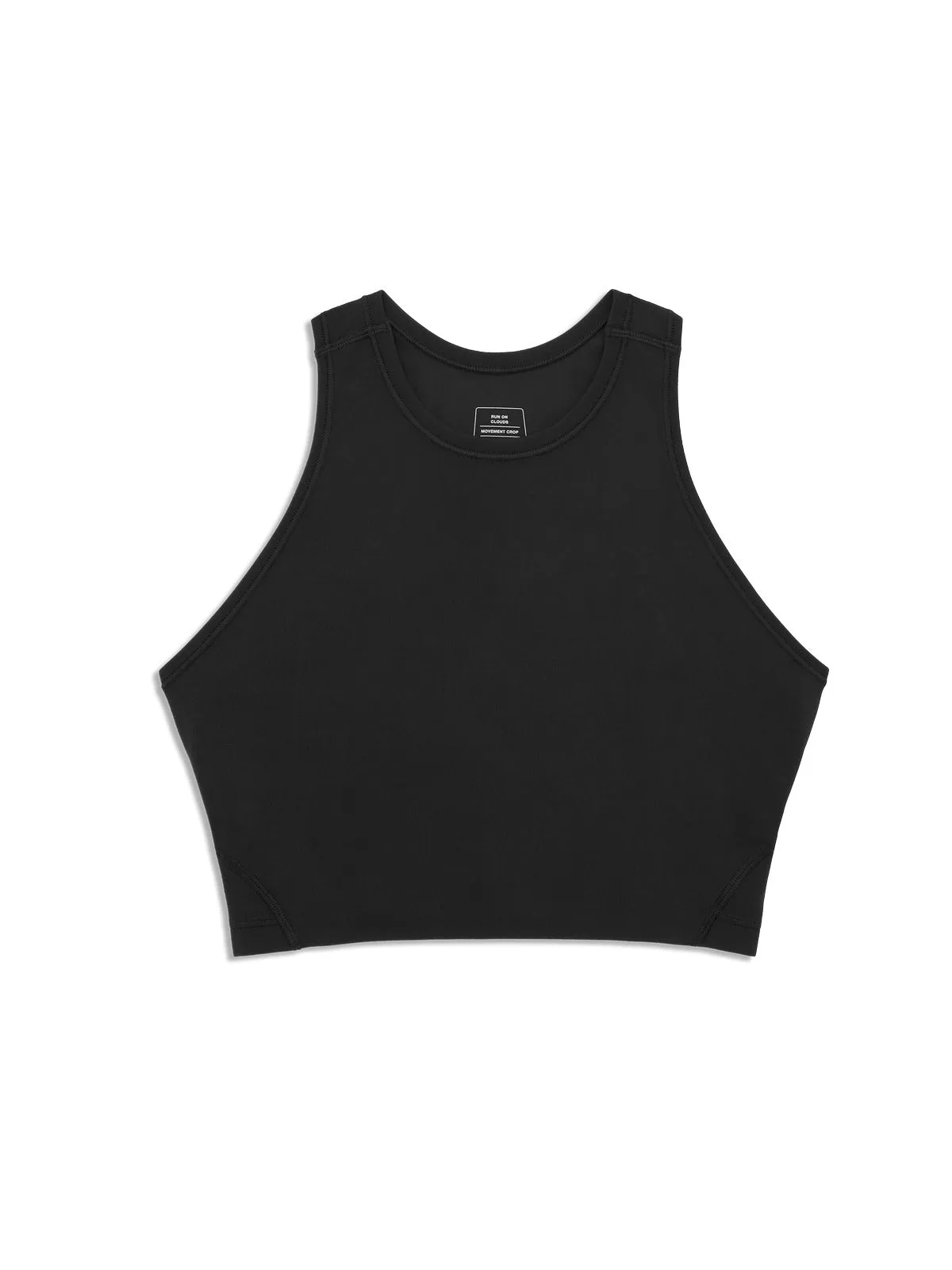 Top treningowy ON RUNNING Movement Crop czarny