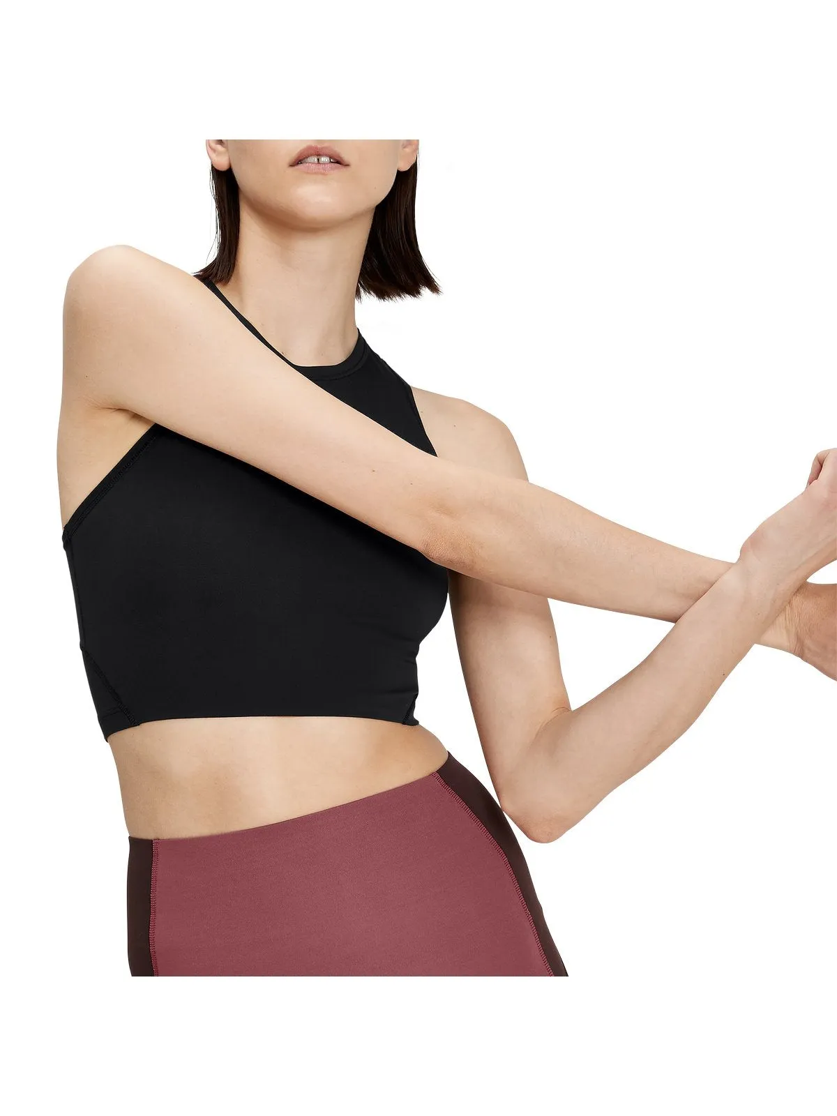 Top treningowy ON RUNNING Movement Crop czarny