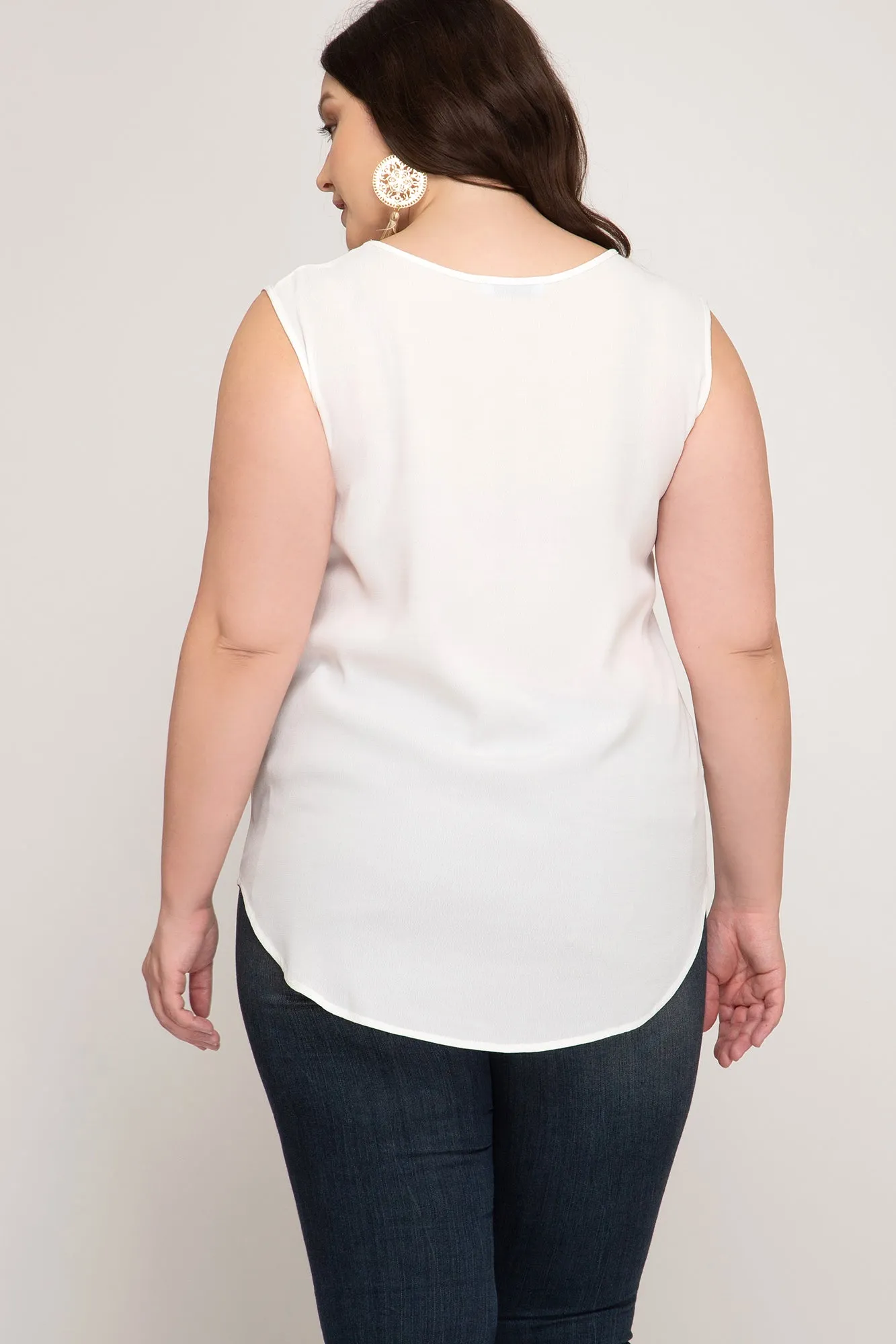 Trevis Cream Top