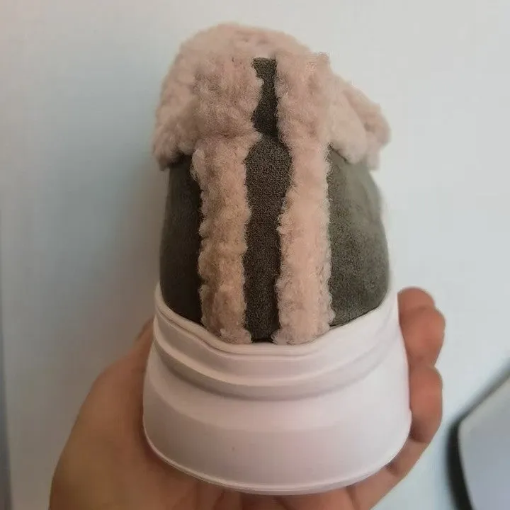 Waterproof Cotton Slippers Anti-slip Heel Women's Home