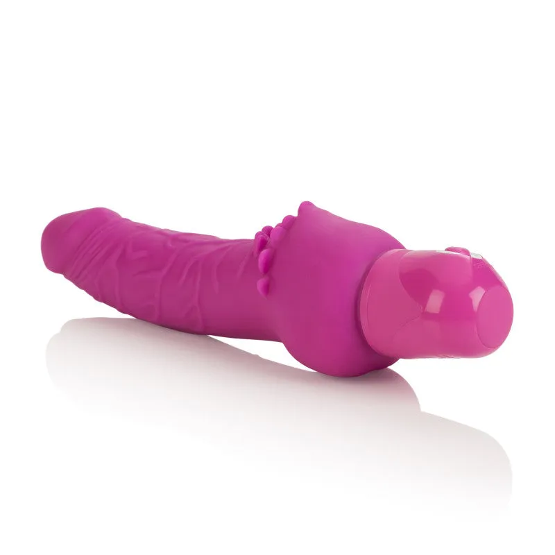 Waterproof Power Stud Cliterrific Dong - Pink