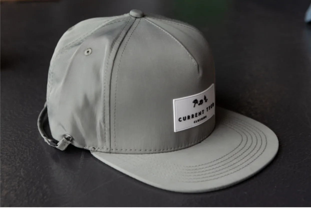 waterproof snapback hat sage