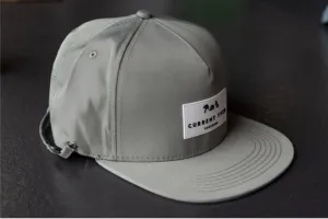 waterproof snapback hat sage