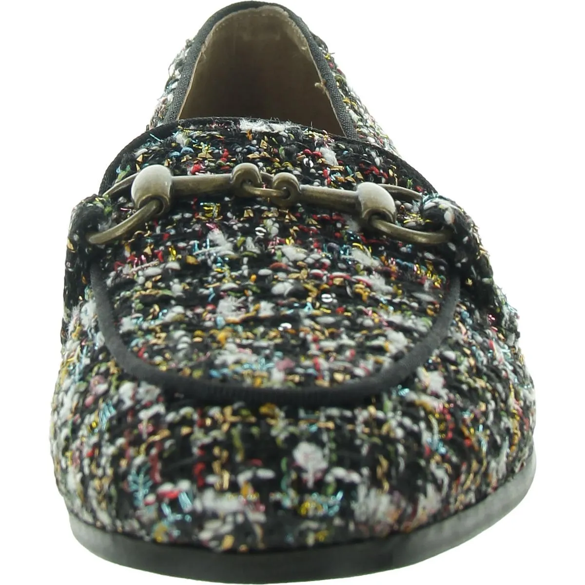 White Mountain Womens Nooks Slip On Flat Loafers