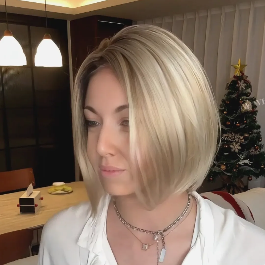 Wigyy Daily Use Side-Parting Elegant Wig