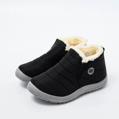 Winter Warm Flat Bottom Shoes