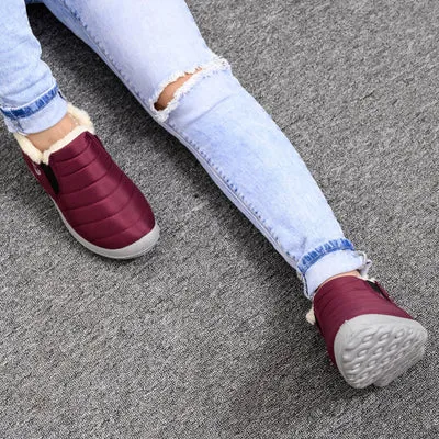 Winter Warm Flat Bottom Shoes