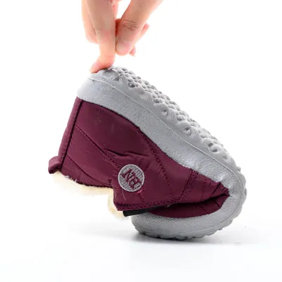 Winter Warm Flat Bottom Shoes