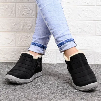 Winter Warm Flat Bottom Shoes