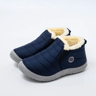 Winter Warm Flat Bottom Shoes