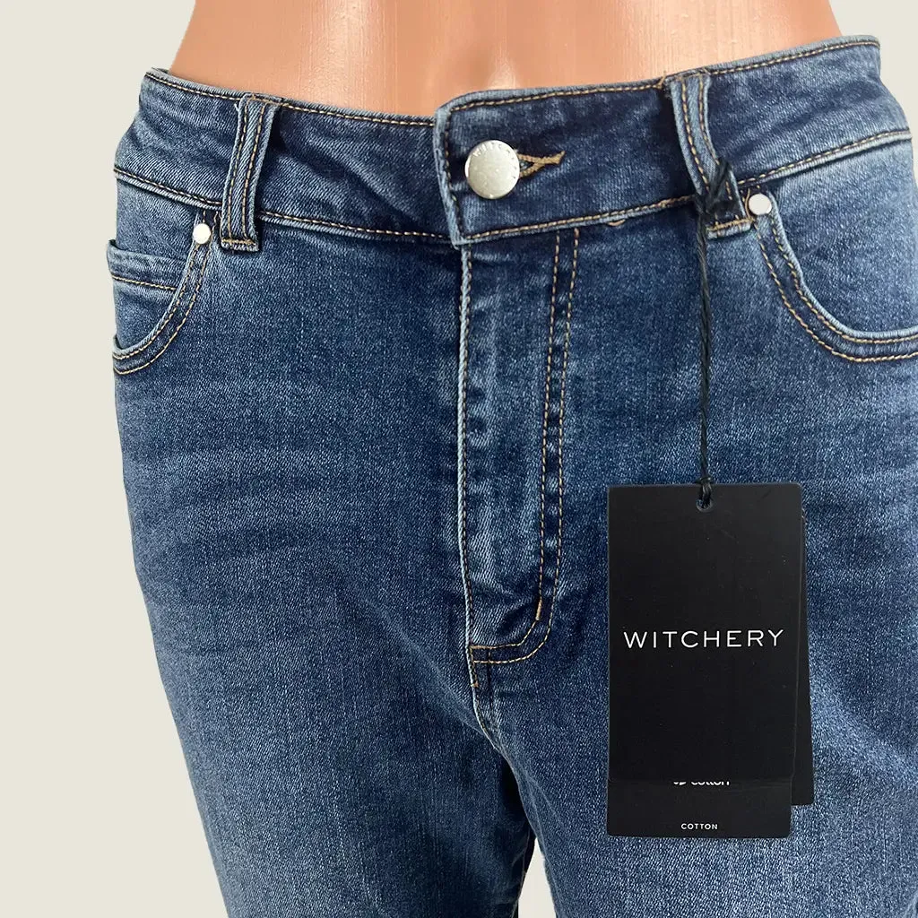 Witchery 7/8 Mid Rise Skinny Stretch Denim 9
