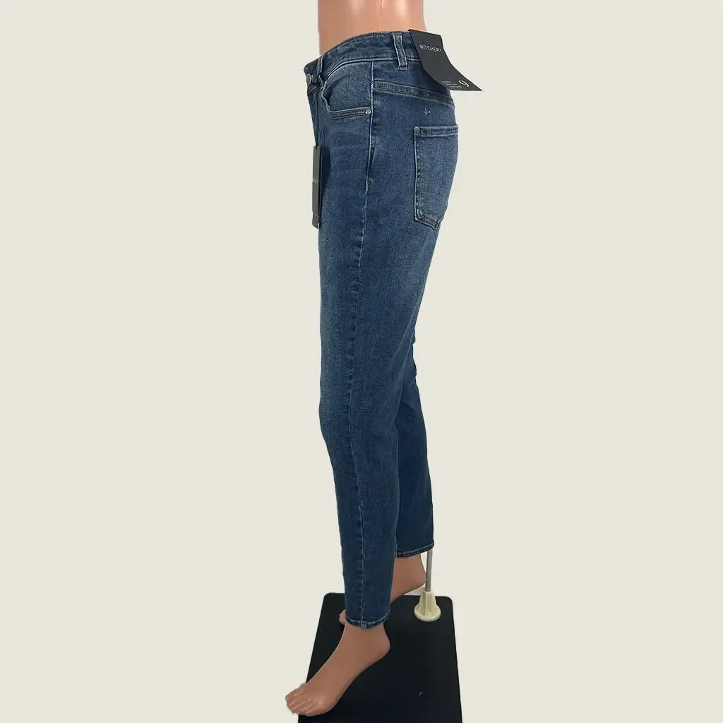 Witchery 7/8 Mid Rise Skinny Stretch Denim 9
