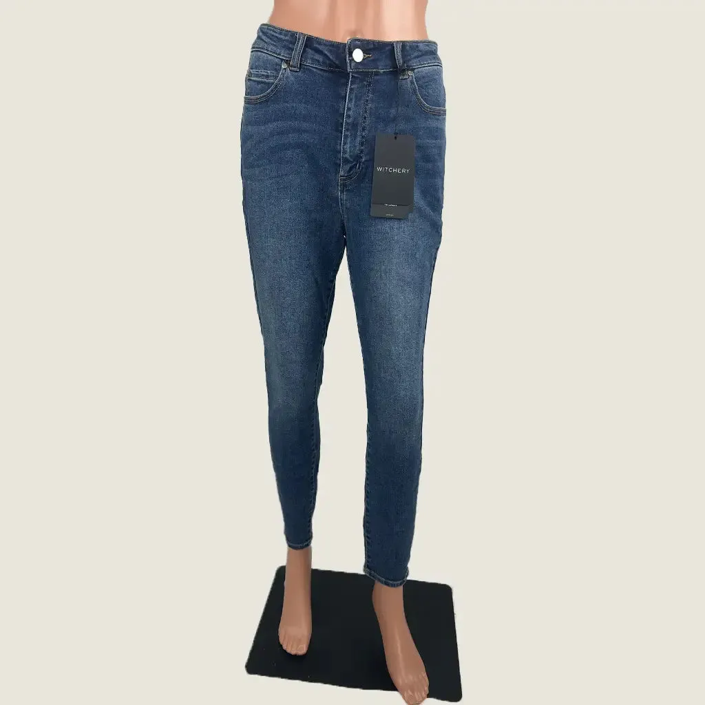 Witchery 7/8 Mid Rise Skinny Stretch Denim 9