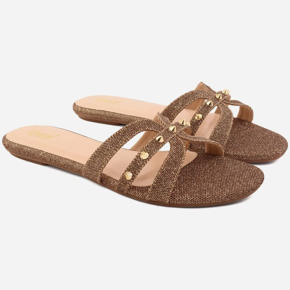 Women "KYMA" Flat Slippers