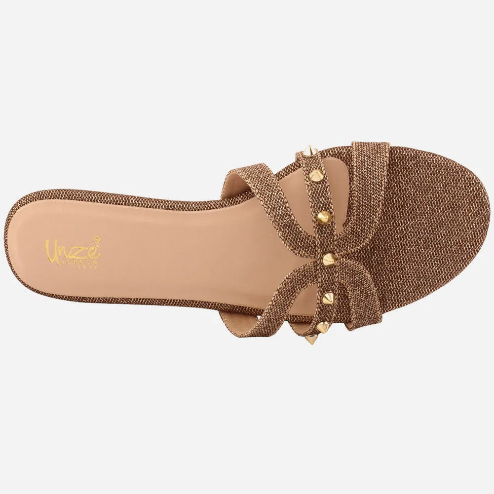 Women "KYMA" Flat Slippers