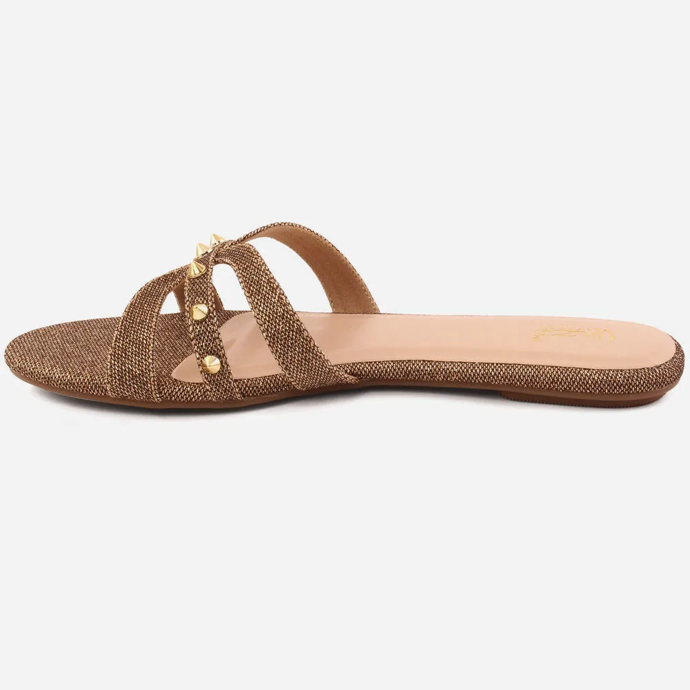Women "KYMA" Flat Slippers