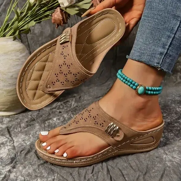 Women’s Comfortable Breathable Mesh Soft Sole Orthopaedic Slippers