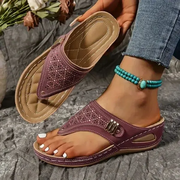Women’s Comfortable Breathable Mesh Soft Sole Orthopaedic Slippers