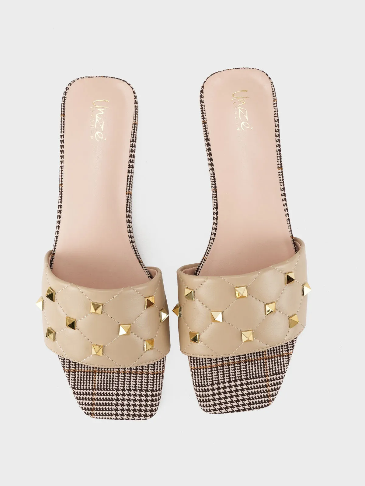 Women's "RAMONA" Decorated Summer Flat Slippers