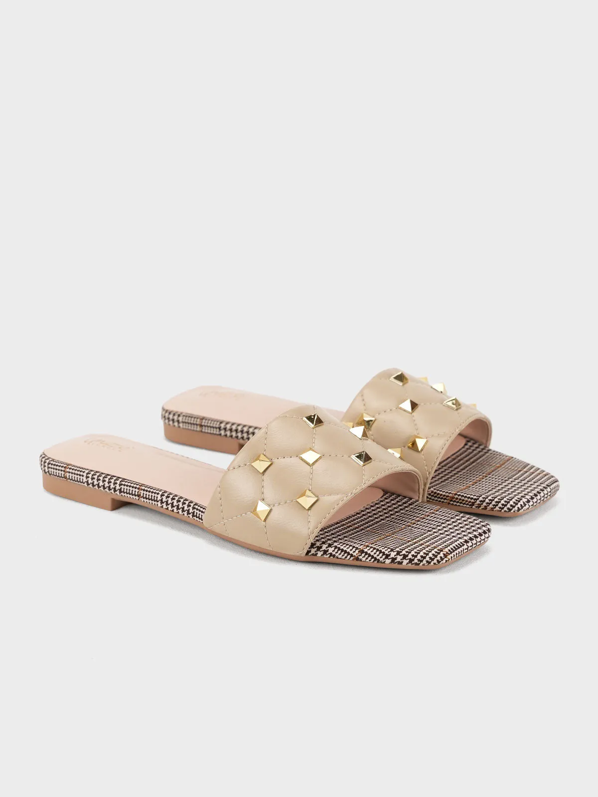 Women's "RAMONA" Decorated Summer Flat Slippers