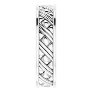 Woven-Design Band 51809 - 6 mm