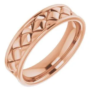 Woven-Design Band 51810 - 6 mm