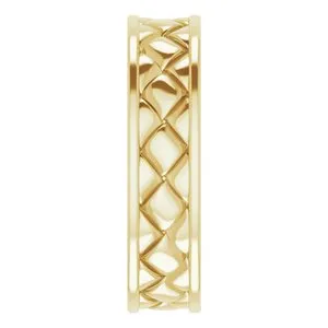Woven-Design Band 51810 - 6 mm