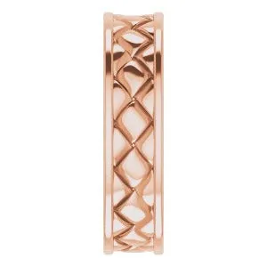 Woven-Design Band 51810 - 6 mm