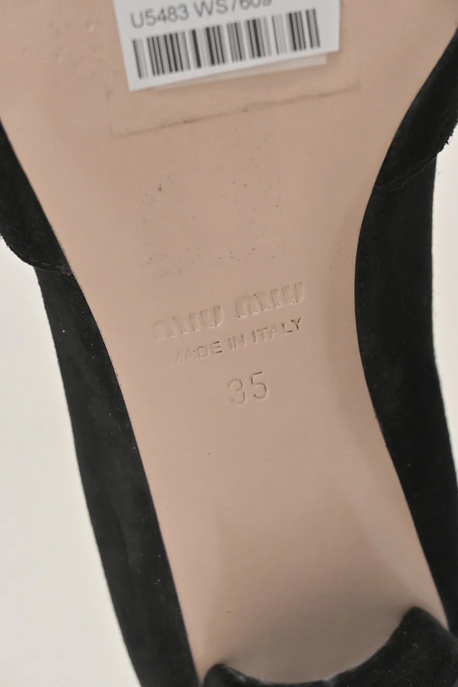 [WS7609] Miu Miu | Low Heel Pump