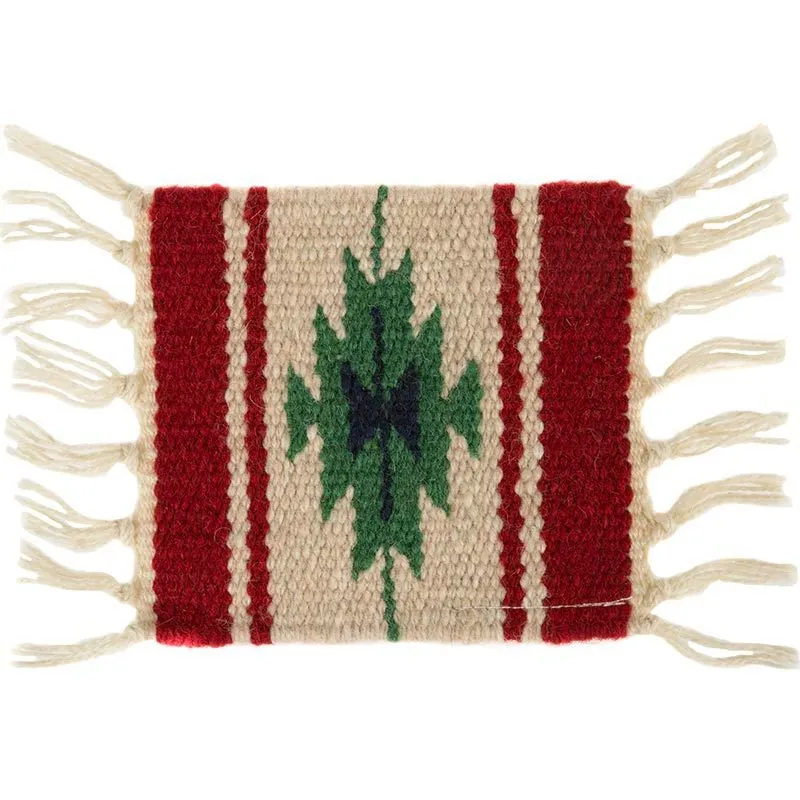 ZAPOTEC WOVEN COASTERS- SET OF 4